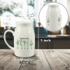 Custom Ceramic Milk Mug Cup(15.2oz)