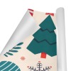 Gift Wrapping Paper 58"x 23" (4 Rolls)（QUE）