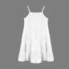Custom Specialized Spaghetti Strap Tiered Girls Dress