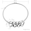 Stainless Steel Engraved Bracelet
