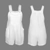 Custom Individualized Women's Pocket Bib Short Romper