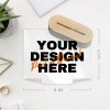 Custom Acrylic Photo Plaque with Wooden Base