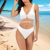 Women Cross String Bikini Set