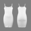 Custom Personalized Backless Spaghetti Strap Bodycon Dress