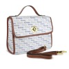 All Over Print Canvas Bag (Brown)
