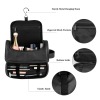 Black PU Toiletry Bag (Top Custom)（Made In USA）