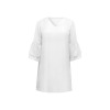 All-Over Print Women's Half Sleeves V-Neck Mini Dress