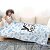Custom Flannel Fleece Throw Blanket 60"x80"