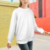 Custom Personalized Girls Long Sleeve Sweatshirt
