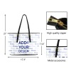 Custom Leather Tote Bag