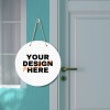 Custom Round Wood Sign(11.8")
