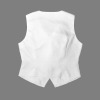 Custom Specialized Women's V-Neck Sleeveless Button Pocket Vest