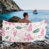 Beach Towel 31"x71"(NEW)(Made In Queen)