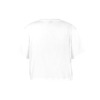 Women's Short Sleeve Cropped Crew Neck T-Shirt