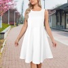 Women's Sleeveless A-Line Casual Dress