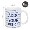 White Glossy Mug(Made in Queen)