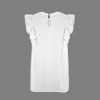 Custom Personalized Puff Sleeve Keyhole Back Dress