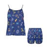 Women's Spaghetti Strap Short Pajama Set (Sets 08)