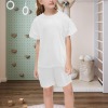 All-Over-Print Girl's Short Pajama Set