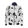 Men's All Over Print Bomber Jacket (Model H31)