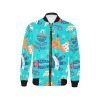 Kids' All Over Print Bomber Jacket (Model H40)