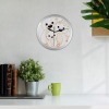 Sliver Boys Celebrating Elegant Wall Clock