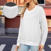 All-Over Print Women's V Neck Sweater