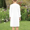 All-Over-Print Girls' Long Sleeve Causal Dress