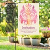 Linen Garden Flag 12" x 18" (Two Sides with Different Printing)