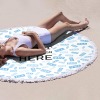 Personalized Round Beach Towel 59"x59