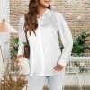 Custom Specialized Women's Basic Button Down Long Sleeve Shirts