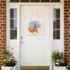 Square Wood Door Hanging Sign 9.84''