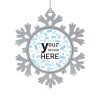 Custom Christmas Snowflake Ornament
