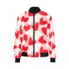 Women's All Over Print Bomber Jacket(Model H36)