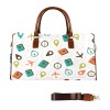 Large Capacity Travel Bag-Large (Brown Short Patch) (1737)